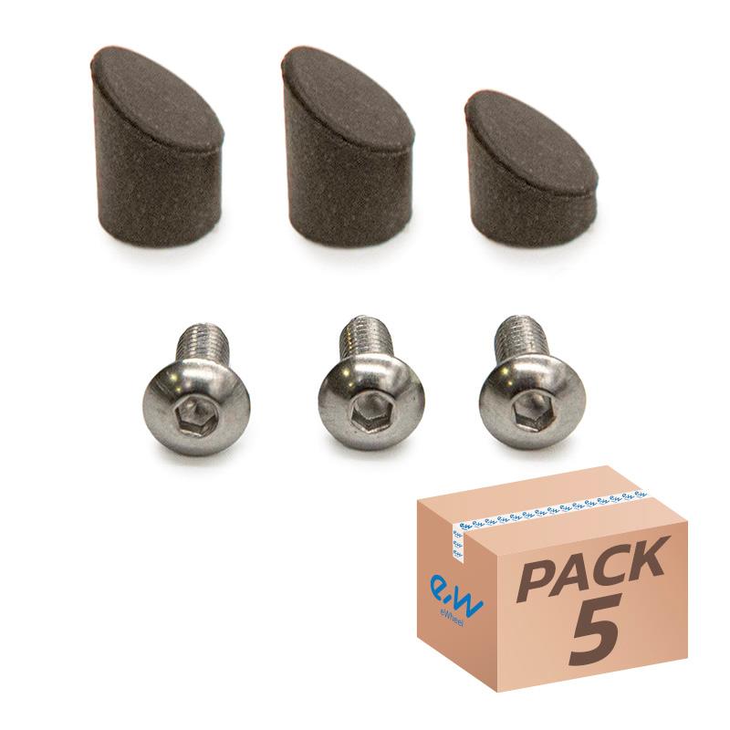 TapÃ³n negro para guardabarros trasero GX2.0 Xiaomi - 5uds