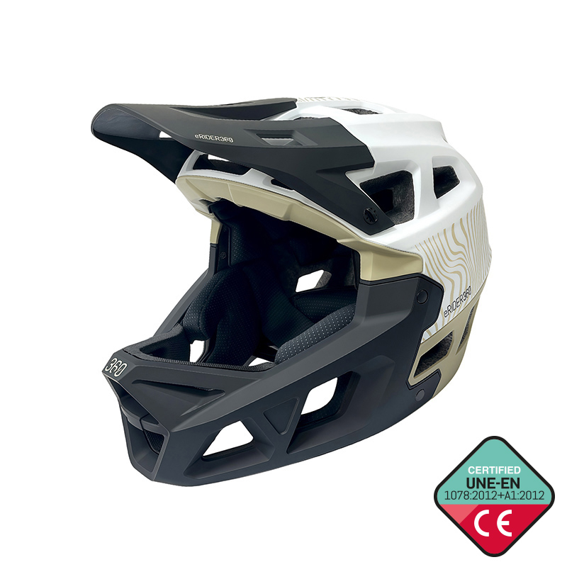 Casco INTEGRA Sport blanco - verde militar M