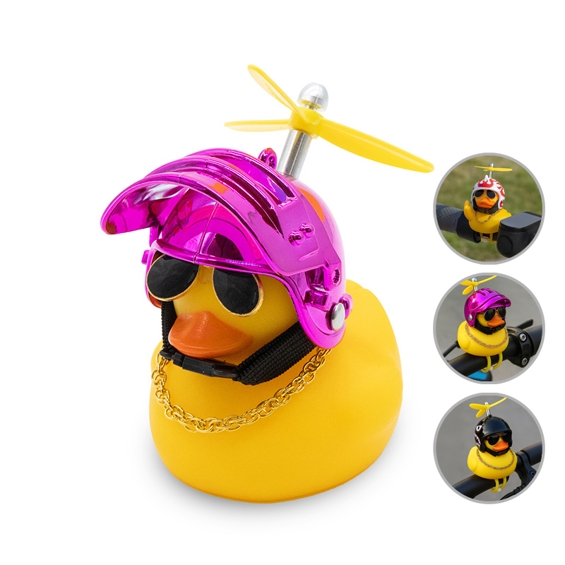 [EWF845] PTO-003 Pato casco hélice violeta