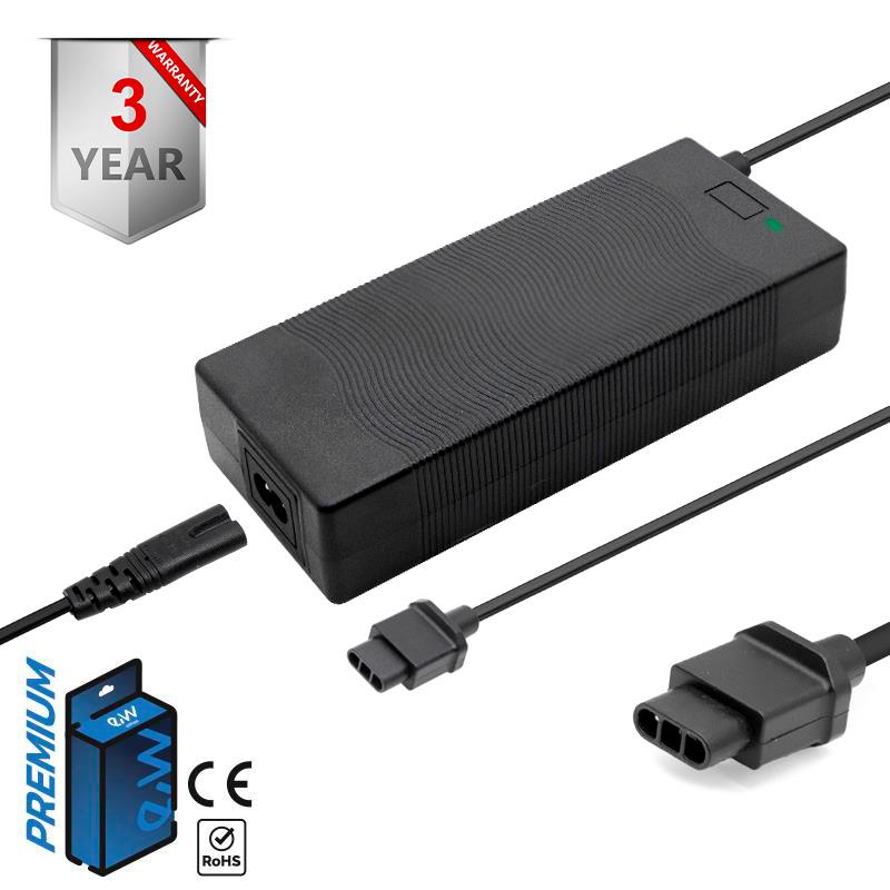 Cargador premium 48V (salida 53,2v) 2A para NIU -conector  SJT-125E