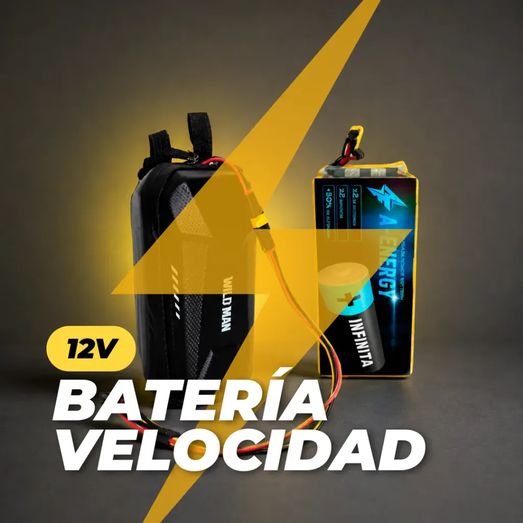 Batería externa velocidad 12V AF